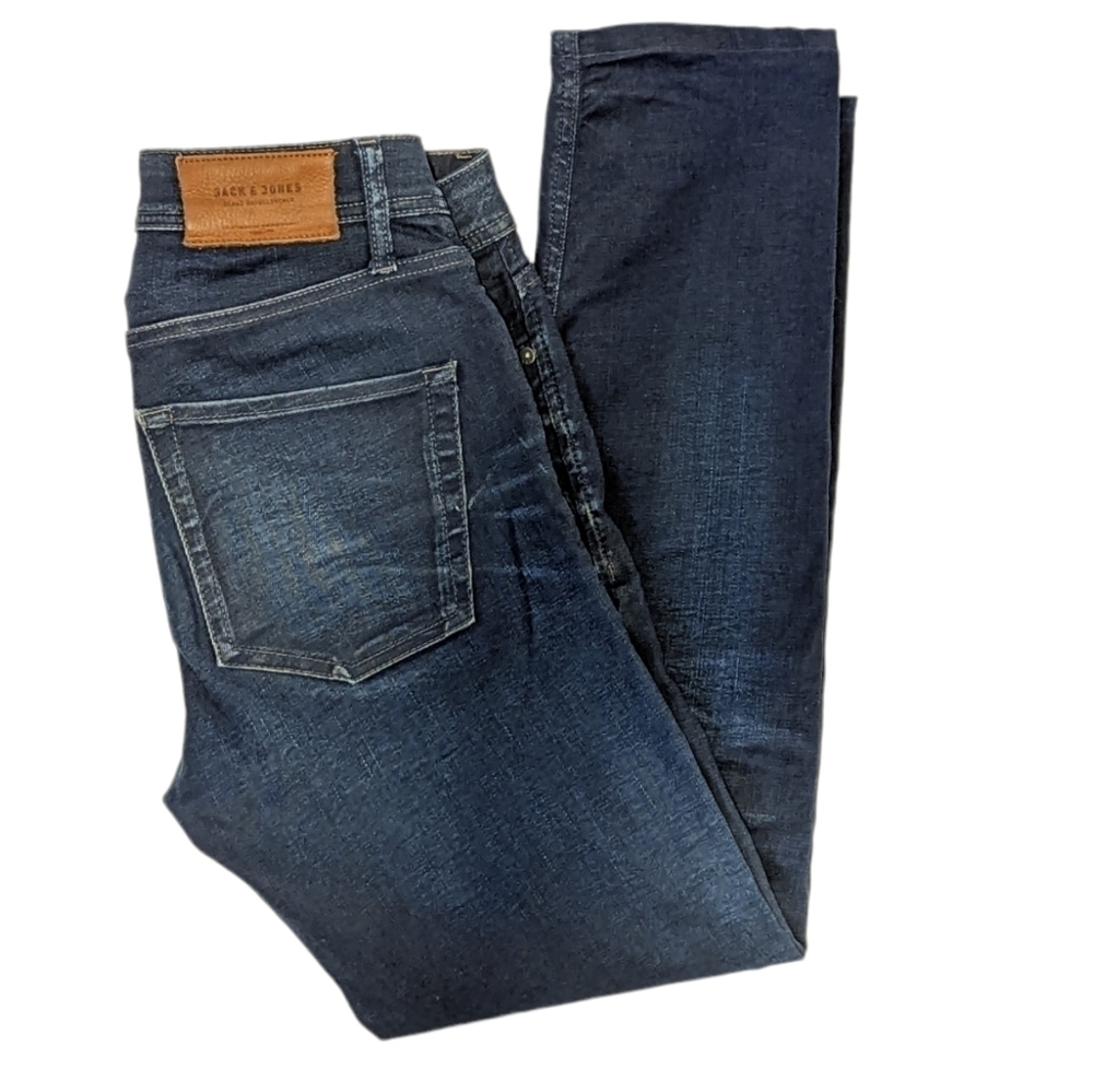 Jack & Jones Blue slim fit jeans Tim sz 29